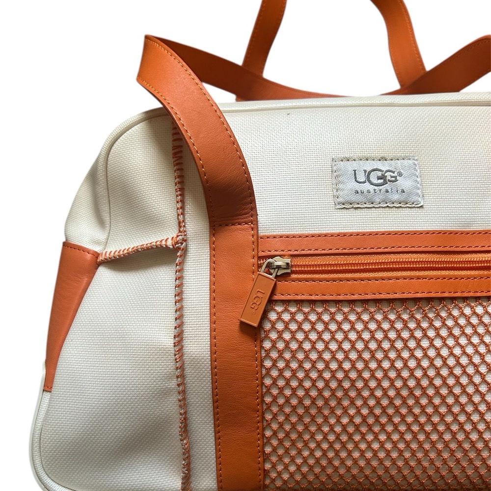 UGG Women's Cream and Orange Travel Bag